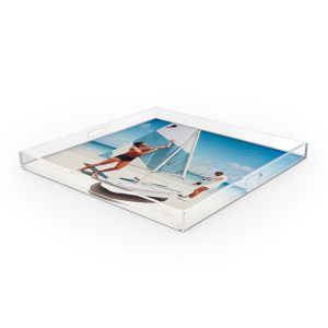 Boating In Antigua Tray By Slim Aarons by Four Hands