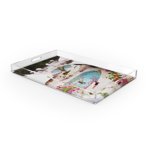 Las Brisas Hotel Tray By Slim Aarons by Four Hands